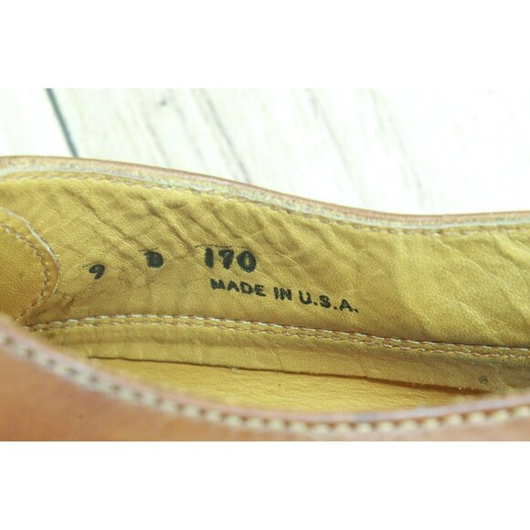 Alden H942 Moc Toe Brown Oxford Leather Cape Cod Collection Made In USA 9 D - Picture 8 of 9